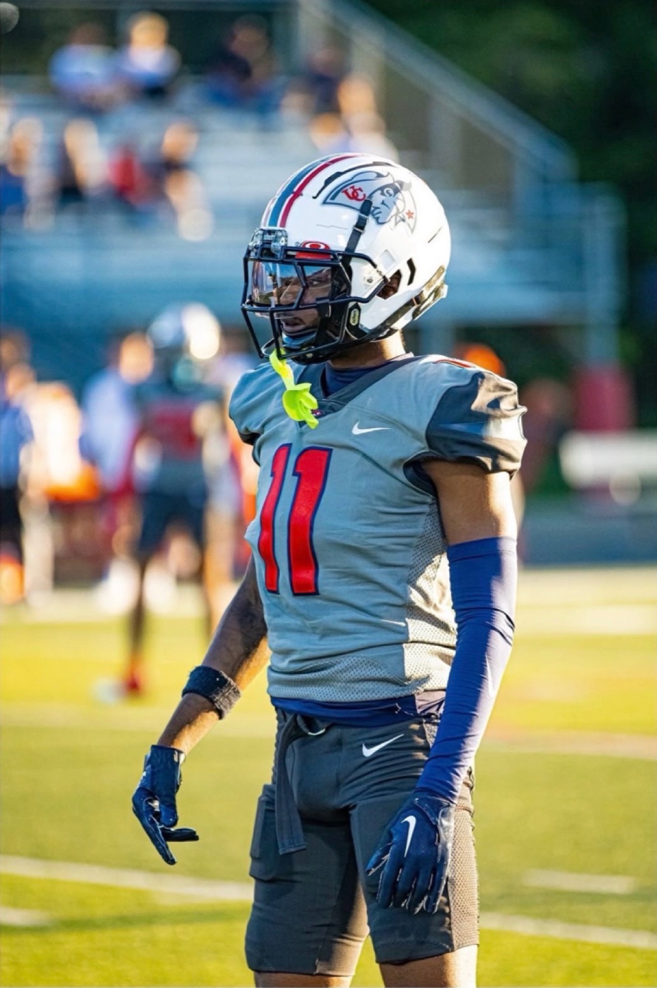 Football player photographed by POV Hollywood
