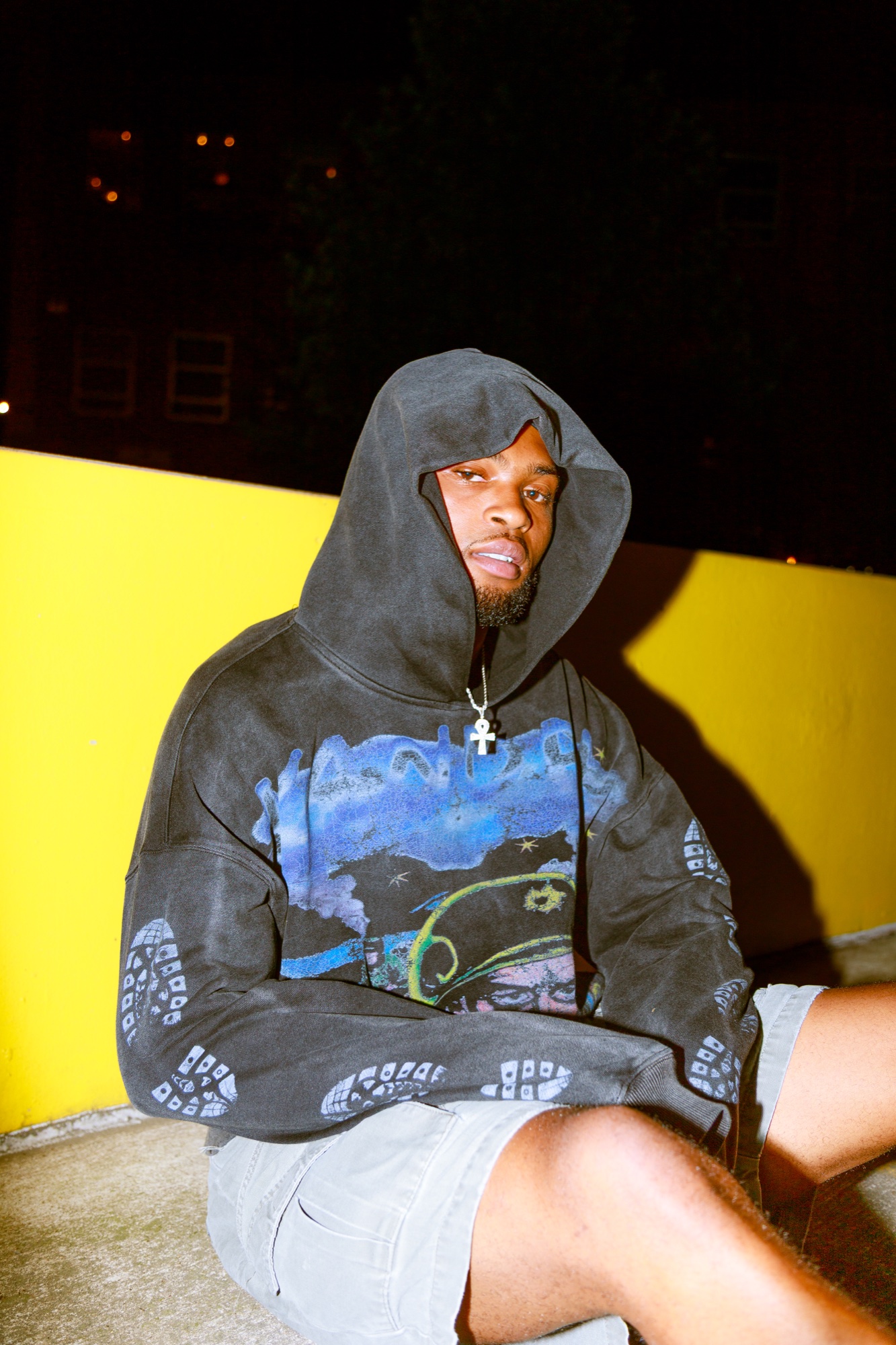 Nighttime lifestyle portrait photographed by POV Hollywood